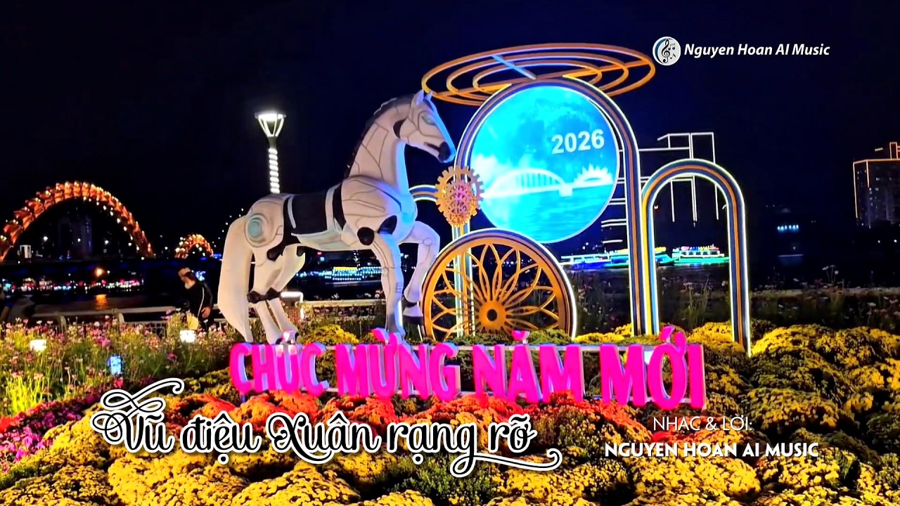 VŨ ĐIỆU XUÂN RẠNG RỠ | NHẠC TẾT EDM DISCO SÔI ĐỘNG 2026 | Nguyen Hoan AI Music