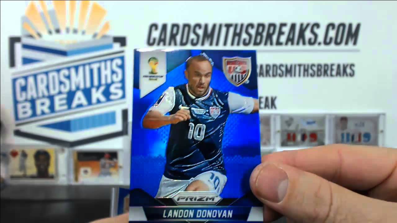 2014 Panini Prizm FIFA World Cup Soccer Case Break #1 Hit Re