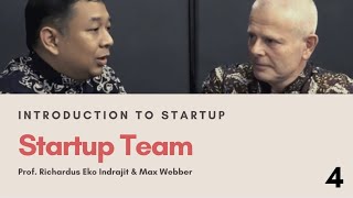 Introduction to Startup #4: "Startup Team" (by Eko and Max)