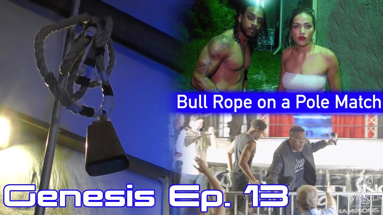 Tag Team Rope Bull Rope on a Pole Match! Plus 4 Tag Team Gauntlet Match - YouTube