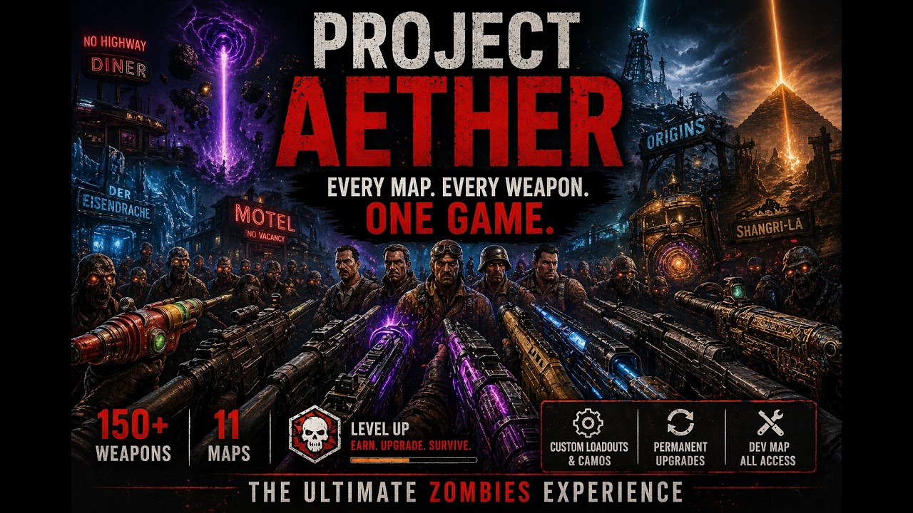 Watch The COD ZOMBIES Game We All Wished For Is HERE! - Project Aether on YouTube Watch The COD ZOMBIES Game We All Wished For Is HERE! - Project Aether on YouTube