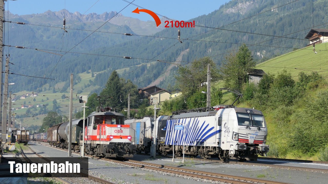 Sperrung der Brennerbahn! - Viel Güterverkehr auf der Tauernbahn August 2025 [Teil 1]