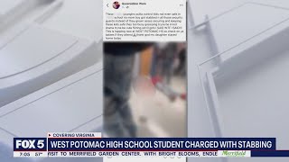 15-year-old High School student charged with stabbing at West Potomac High School