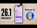 iOS 26.1 PUBLIC BETA 2 - How to Install iOS 26.1 Public Beta 2 on iPhone 13
