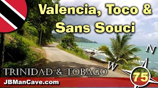 VALENCIA to TOCO and SANS SOUCI tropical Trini Road Trip TRINIDAD and Tobago Caribbean JBManCave.com