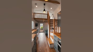 Tiny Home van 41 voet! Zou jij HIER kunnen wonen?