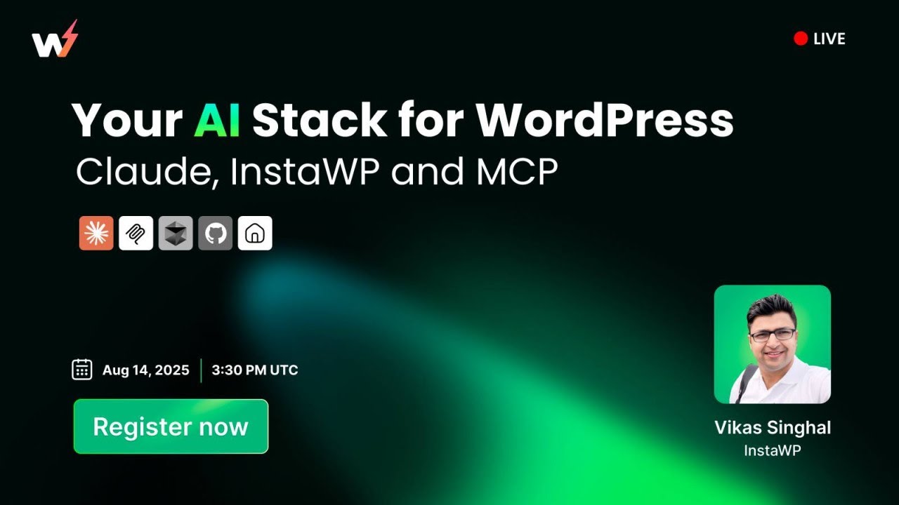 Your AI Stack for WordPress: Claude, InstaWP & MCP - YouTube