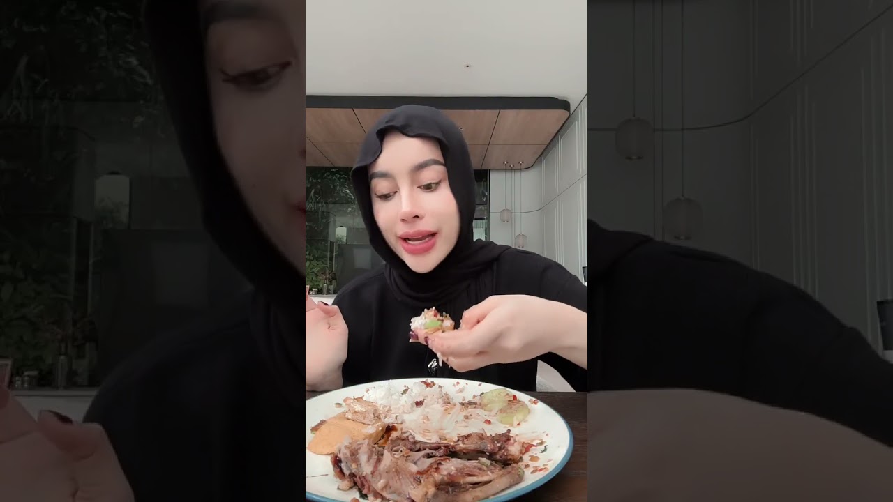 Live Instagram Emy Aghnia lagi makan sambil bikin QnA Full