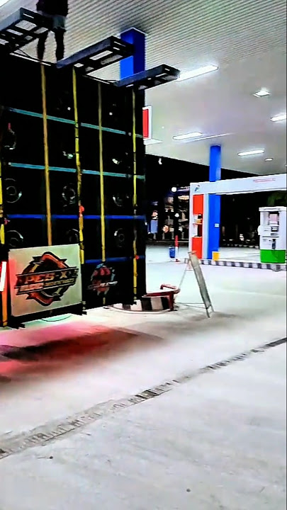 Wih Anjay Sound Horeg di SPBU #soundsystem #soundhoreg #karnavallucu