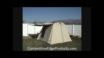 Kodiak Canvas Tent 10x10 Setup