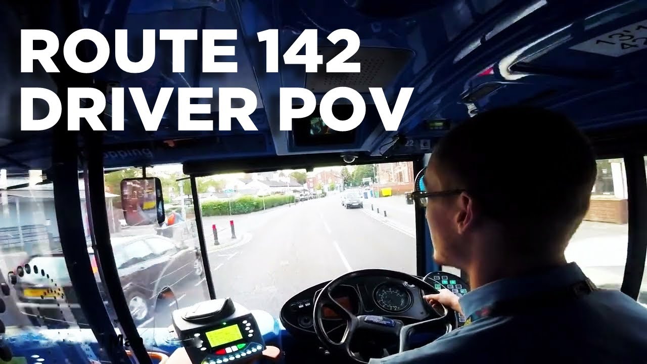 Driver's View — Route 142 East Didsbury to Piccadilly — Enviro 400