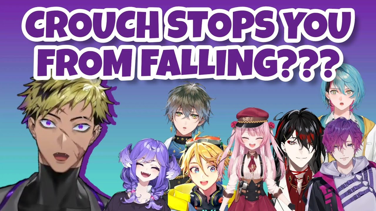 VANTACROW's CLUTCH parkour jump at the NijiEN Prism Cup 2023