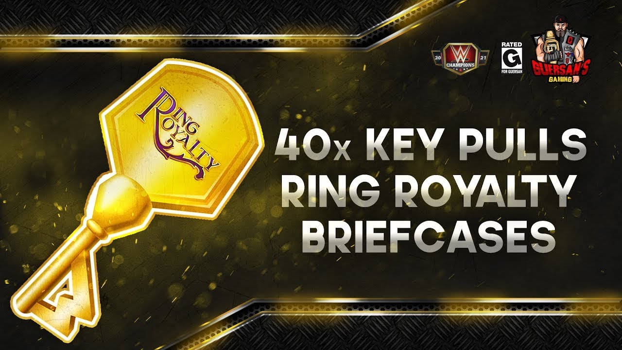 40x Key Pulls for Ring Royalty Briefcase Loot / WWE Champions 🍀