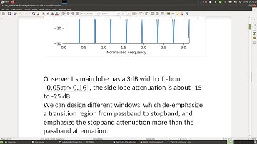 Lecture Multirate Signal Processing, Part 6
