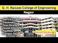 G H Raisoni College of Engineering Nagpur Review, Cutoff, Placement, Fees, Hostel, Campus Tour 🔥😍