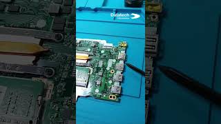 Lenovo cambio de puertos usb #notebook #lenovo #computadoras #usb #hp #reparación #pc #electronica