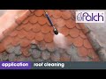 Dcher reinigen und sanieren  cleaning roofs  wwwfalchcom