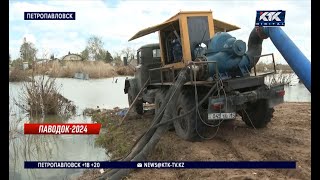 Около 5 миллионов кубометров воды откачано из микрорайонов Петропавловска