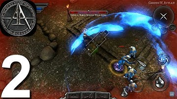 AnimA ARPG - Gameplay Walkthrough Part 2 Garden 1,2,3,4 (Android, iOS Gameplay)