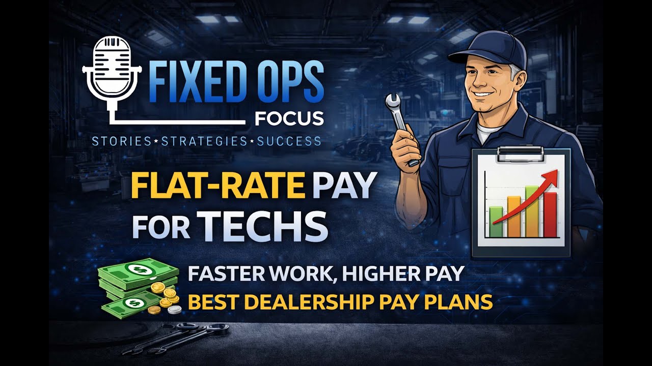Fixed Ops Focus  | Ep#6 - Pros & Cons to Flat Rate Pay