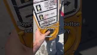 The Angriest Crosswalk Button Ever