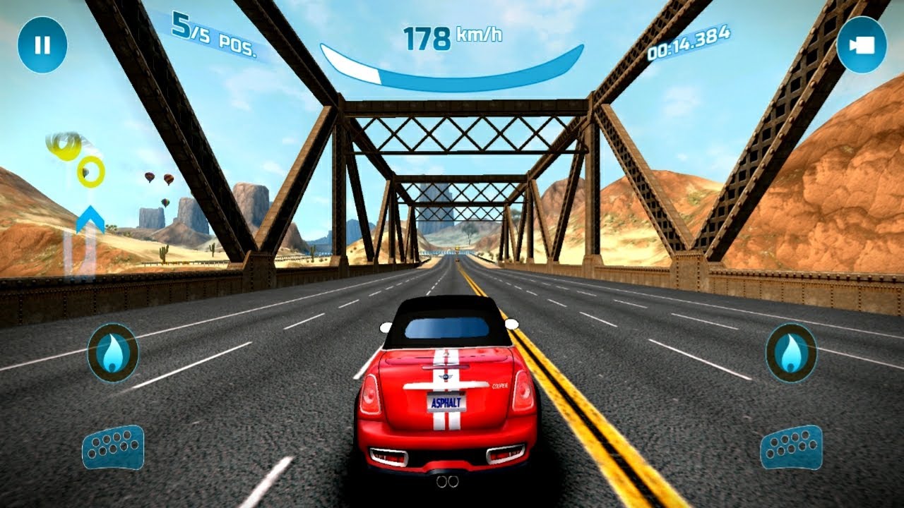 Racing On the Streets Using a Mini Cooper Car | Asphalt Nitro | Android ...