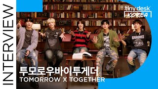 투모로우바이투게더 Txt Tiny Desk Korea Interview
