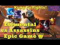 KUNG FU Assassins Auto Chess High Ranked Elemental vs Assassins Epic Assassins Late Game Best Replay