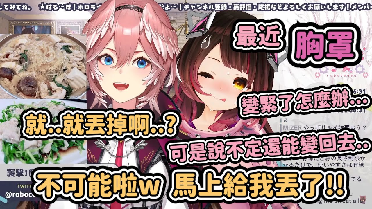 61姊和囤物癖蘿蔔子前輩直接對線!! 說甚麼也不想丟是吧www【鷹嶺ルイ】【鷹嶺琉依】【ロボ子さん】【蘿蔔子】【Vtuber中文翻譯】【HoloLive/ホロライブ】