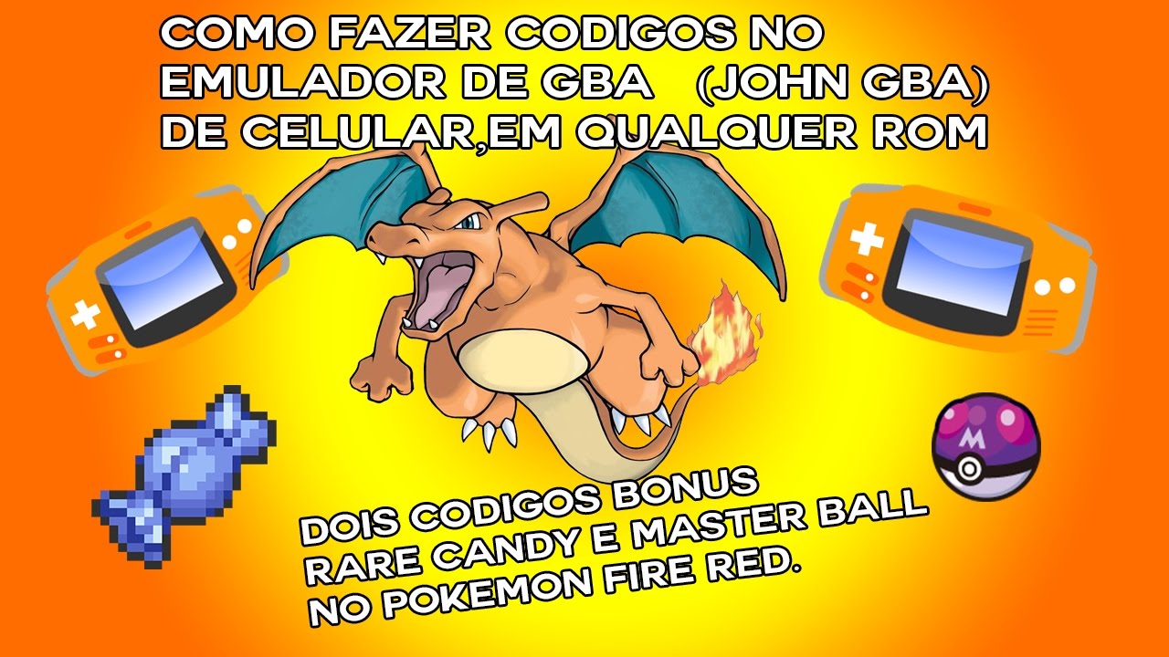 Como emular pokemon fire red (android)