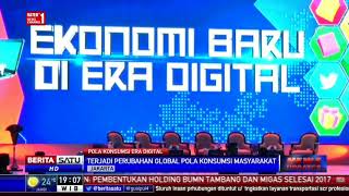 Era Ekonomi Digital, Jokowi: Adanya Perubahan Pola Konsumsi