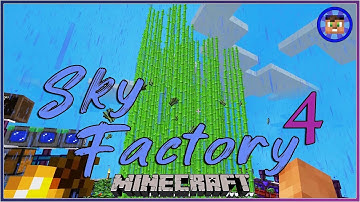 Sky Factory 4 Modpack Ep 15 - Octuple Compressed Sugar Cane - Modded Minecraft