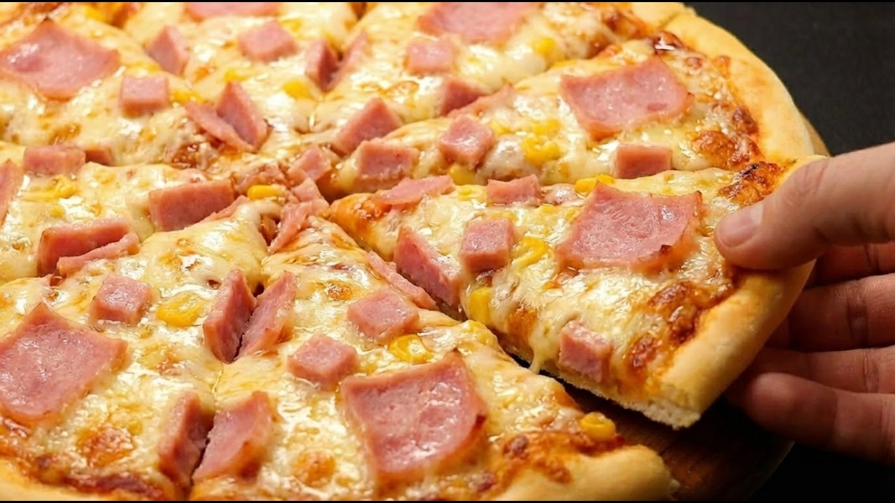 Как приготовить пиццу без дрожжей и духовки за 10 минут! Мы больше не покупаем пиццу!