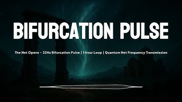 The Net Opens – 33Hz Bifurcation Pulse | 1 Hour Loop | Quantum Net Frequency Transmission