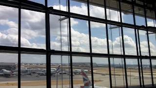 Heathrow Terminal 5 - British Airways Concord Lounge Terrace