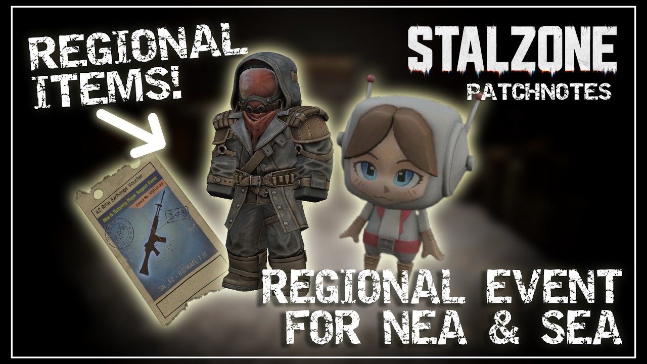 NEW REGION EVENT with EXCLUSIVE ITEMS! (SEA & NEA only) To the Zone event | Stalzone Patchnotes