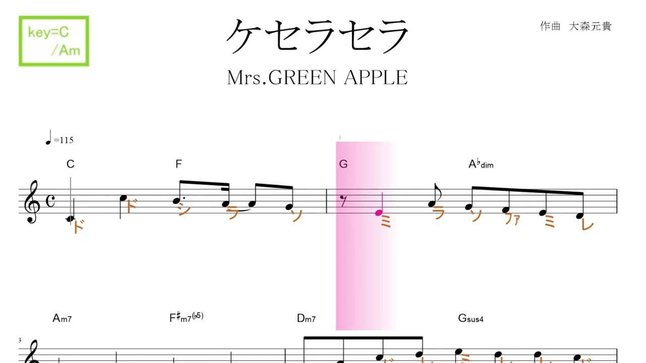 ケセラセラ（Mrs. GREEN APPLE ）ドラマ『日曜の夜ぐらいは』主題歌