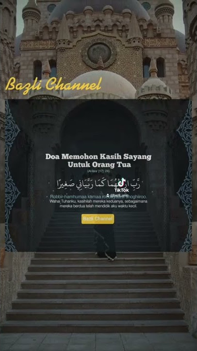 Doa Memohon Kasih Sayang Untuk Orang Tua