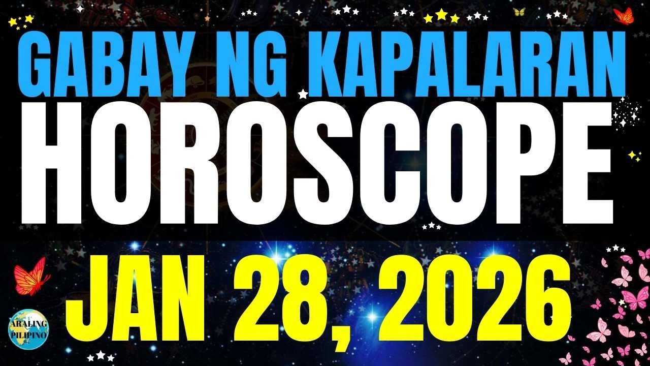 🌏 Horoscope Ngayong Araw January 28, 2026 