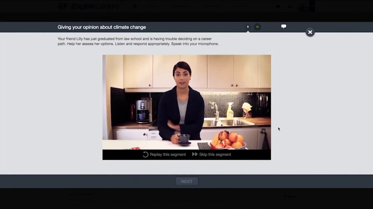 iLab - 中級 : Talking about the future | EF English Live