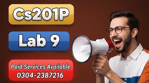 Cs201P Lab.9 Quiz Spring 2022 || 100% Correct Ans || #cs201quiz