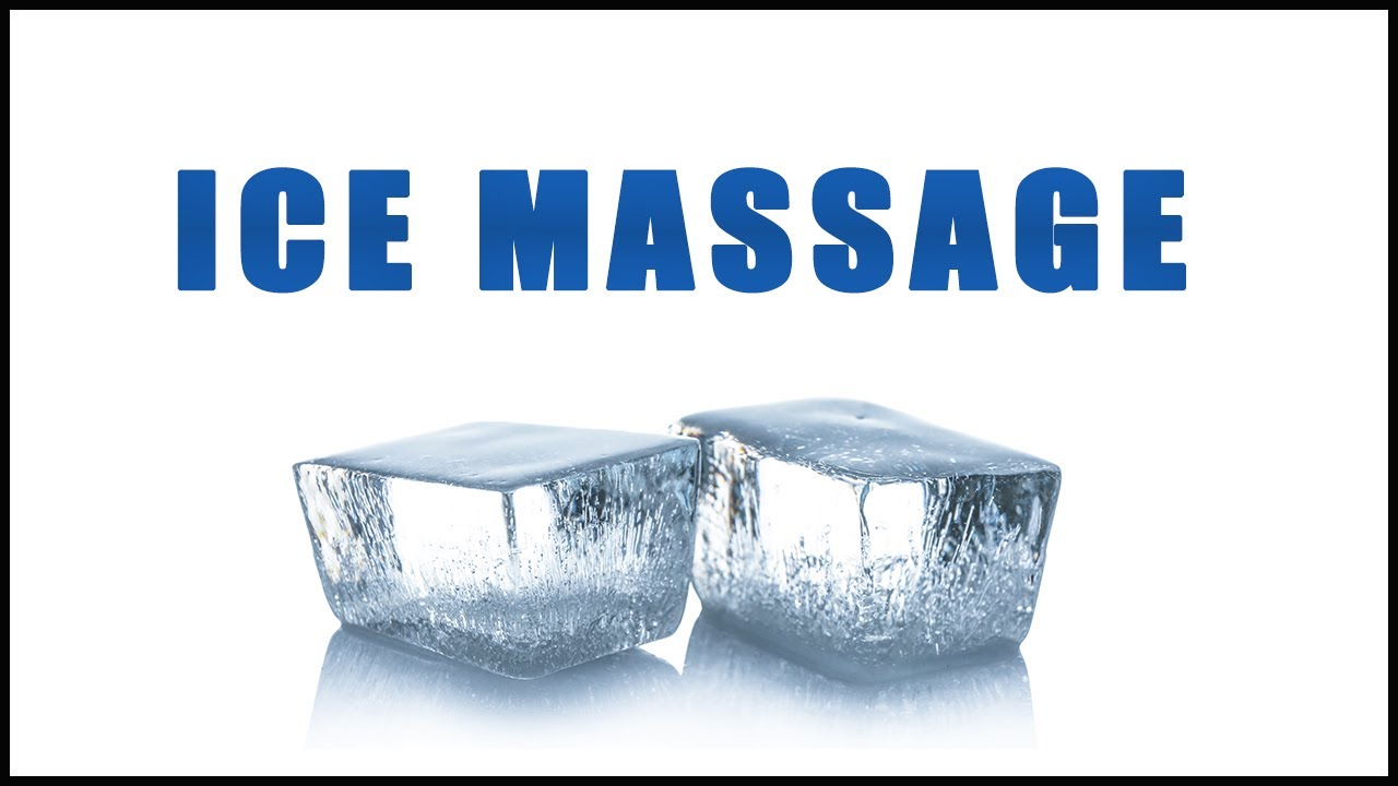 Easy And Fast Ice Massage For Inflammation And Acute Injuries | No Meds - Natural Pain Relief