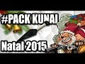 Pack Kunai + Armas Natal