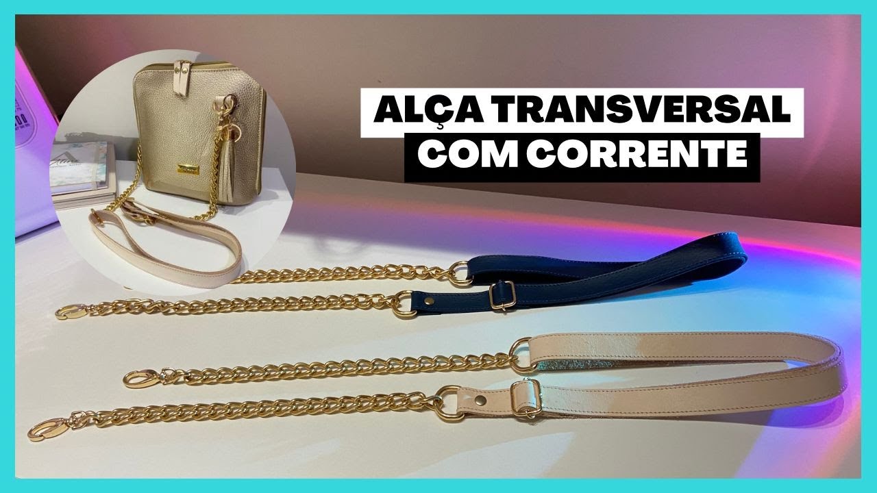 ALÇA DE BOLSA EM SINTÉTICO! PERSONAL ARTE #4 