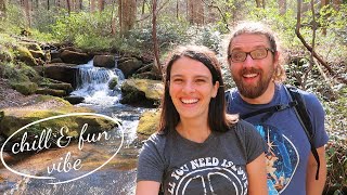 Spring Nature Trail to John Rock  our FAVORITE new hike! Asheville Vlog