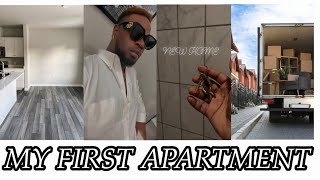 MOVING VLOG | My First Empty Apartment Tour | Moving Alone For The First Time 😳