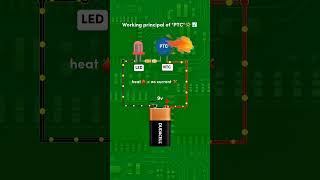 Working principle of PCT in electronic circuit#shorts#electronic#education#trending