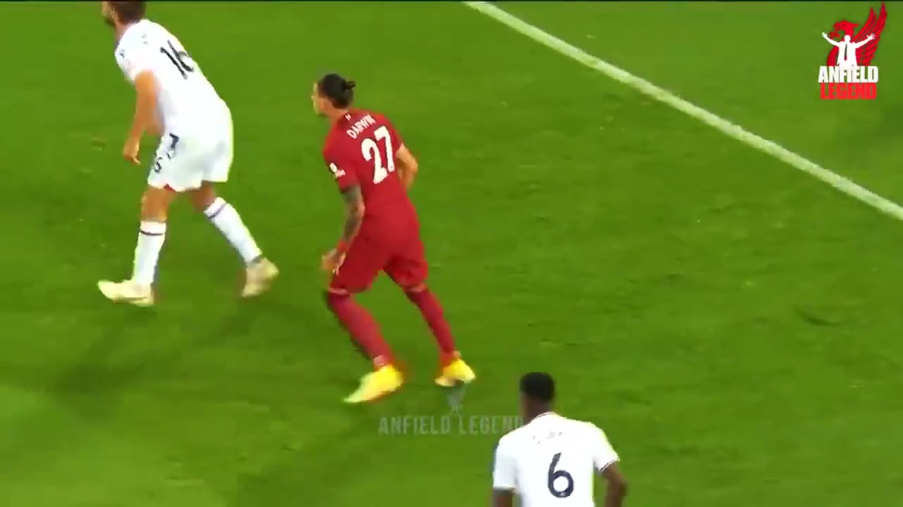 Darwin Nunez vs Joachim Andersen(red card)