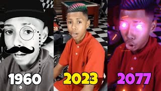 Jingle Bells - Brazilian kid 1960 vs 2023 vs 2077