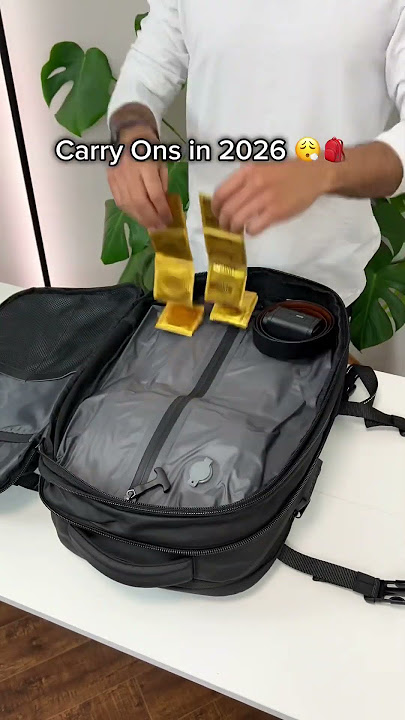 Checked luggage or carry ons? 😱🤭